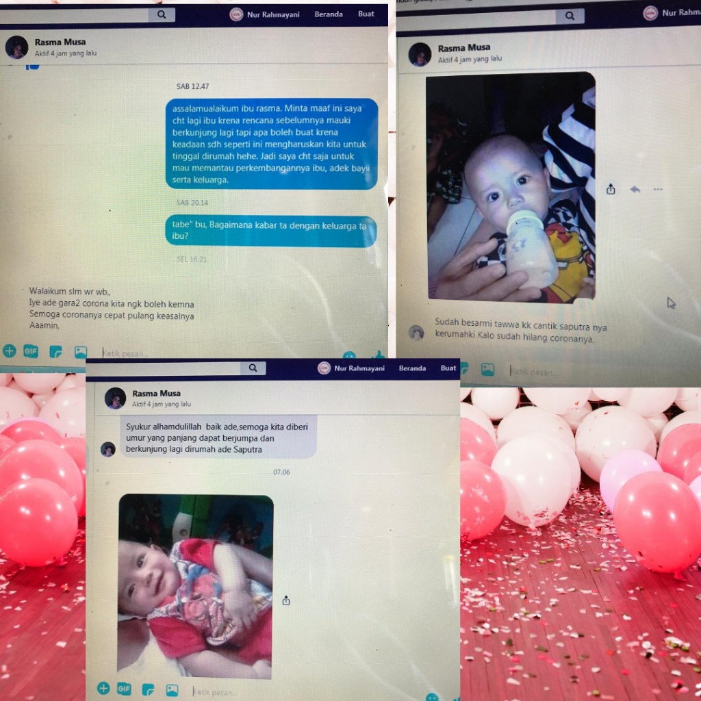 Follow up Ibu Rasma dan Adik Aditya